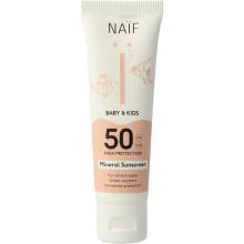 Naif Minerale Zonnebrandcr&egrave;me Baby & Kids SPF 50 30 ML