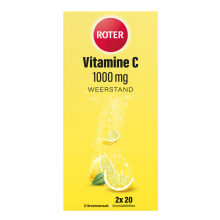 Roter Vitamine C 1000mg Citroen Duo 2x20 bruistabletten