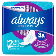 Always Maandverband ultra long plus 12st
