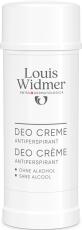 Louis Widmer Deo Cr&egrave;me Antiperspirant zonder parfum 40ml