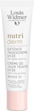 Louis Widmer Nutriderm Getinte Dagcr&egrave;me UV 20 Bronze 02 Ongeparfumeerd  30ml