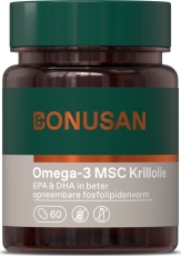 Bonusan Omega-3 MSC Krillolie 60 Softgels