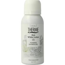 Therme Zen white lotus foam shower 50ml