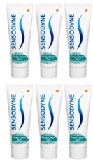 Sensodyne Deep Clean Gel Tandpasta Voor Gevoelige Tanden 6 x 75 ML