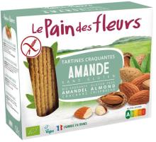 Le Pain Des Fleurs Crackers met Amandel Bio 150 Gram