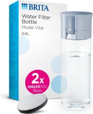 Brita Waterfles vital lichtblauw 1st
