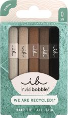 Invisibobble Hair Tie Mocha 5st