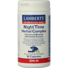 Lamberts Night Time Kruiden Complex 60 Capsules