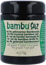 bambu salz Bamboezout zeer grof 9x gebrand 270g