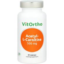 Vitortho Acetyl-L-Carnitine 500 mg 60 Vegicaps