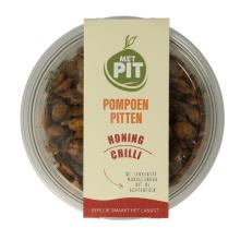met pit Pompoenpitten Honing Chili 150 Gram