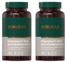 Bonusan Vitamine C1000 Ascorbatencomplex 180 Tabletten