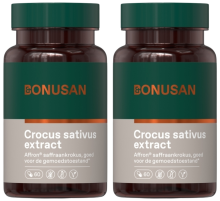 Bonusan Crocus Sativus Extract 2x60vc 120 Vegacapsules