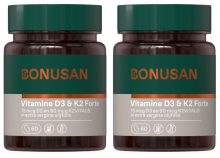 Bonusan Vitamine D3 & K2 120 Softgels