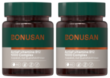 Bonusan Actief Vitamine B12 1000 Complex 120 Zuigtabletten