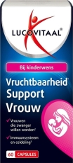 Lucovitaal Vruchtbaarheid Support Vrouw 60 Capsules
