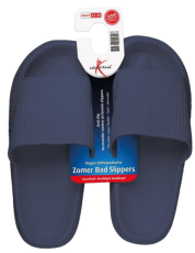 Lucovitaal Zomer Badslippers 43-44 Donkerblauw 1 Paar