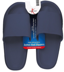 Lucovitaal Zomer Badslippers 35-36 Donkerblauw 1 Paar