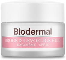 Biodermal Dagcreme droge en gevoelige huid 50ml