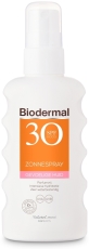 Biodermal Zonnebrand Spray Gevoelige Huid SPF30 175 ML