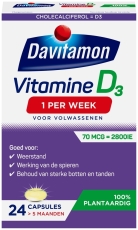 Davitamon Vitamine D3 Vegan 24 capsules
