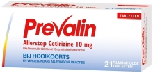 Prevalin Allerstop Cetirizine 10mg 21 tabletten