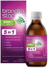 Bronchostop Direct Nacht 5-in-1 Hoestdrank 120ml