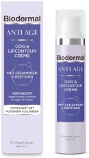 Biodermal Anti Age Oog- en Lipcontourcr&egrave;me 15 ML