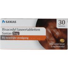 Sanias Bisacodyl 5 mg 30 Tabletten