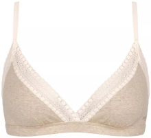 Sloggi Go Ribbed Dames Bralette Grey Combination XL 1 Stuk