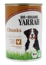 Yarrah Hond Brokjes Kip in Saus 405 Gram