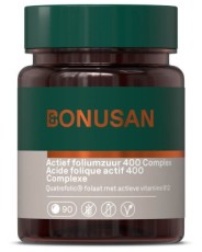 Bonusan Foliumzuur actief 400 mcg plus 90 Tabletten