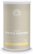 Mattisson Voedingssupplementen Absolute Erwten Prote&iuml;ne Vanille 350g
