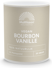 Mattisson Bourbon vanilla poeder 30g