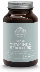Mattisson HealthStyle Vitamine C Gebufferd 1000 MG Calcium Ascorbaat 90 Tabletten