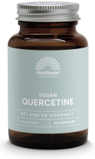 Mattisson Quercetine met Zink en Vitamine C 250 MG 60 Vegan Capsules