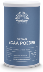 Mattisson Vegan BCAA Poeder 2:1:1 250G