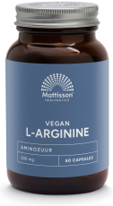 Mattisson L-Arginine 500mg 60 Vegicaps