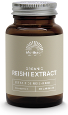 Mattisson Biologisch Reishi Extract 400mg 60 Capsules