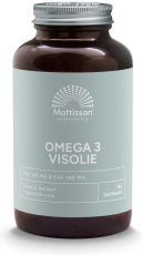 Mattisson FOS Omega 3 Visolie EPA 18% / DHA 12% 120 Capsules