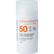 Alphanova Sun Sun stick SPF50+ blanc bio 15ml