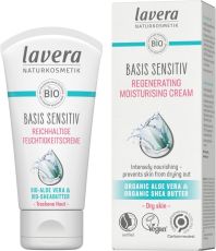 Lavera Basis sensitiv regenerat moisturising cream EN-IT 50ml