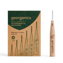 georganics Interdental brush iso-2 beechwood 1st
