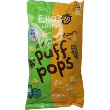 ella's kitchen Puff Pops Peas & Sweetcorn 10+ Maanden Bio 36 Gram