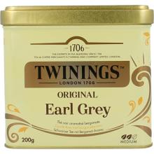 Twinings Earl grey thee blik 200g