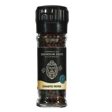 zeeuwsche zoute Pepermolen zwarte peper bio 45g
