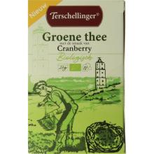 Terschellinger Groene thee cranberry bio 18st