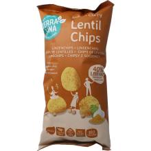 Terrasana Linzenchips Indian curry bio 75g