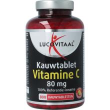 Lucovitaal Vitamine C 80mg Citroen 800 Kauwtabletten
