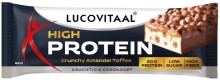 Lucovitaal Protein High Reep Crunchy Amandel Toffee 1 stuk